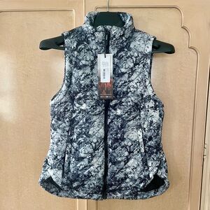Kyodan AirQuilt Black & White Sleeveless Vest, P/S